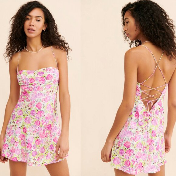 For Love & Lemons Paulina Mini Dress - Picture 1 of 3